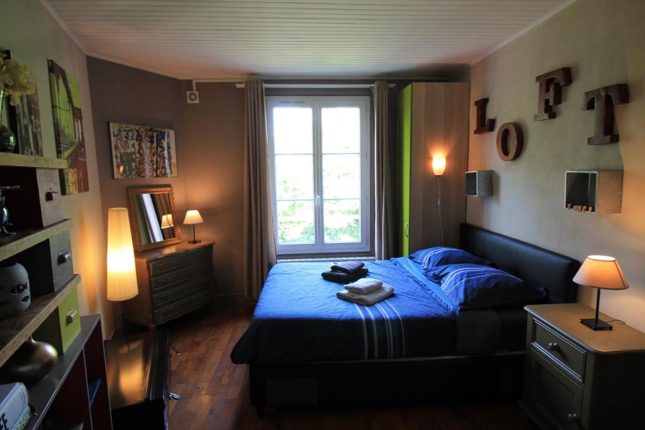 Disponible - Appartement Entier - Ligne H 15Mn Paris-Gare Du Nord, Parking Rue Gratuit, 4 Pers, Station De Train En Face Toutes Les 15Mn, Hippodrome, Cdfas, Universite, Borne Electrique, 1Er Etage Eaubonne Exterior foto